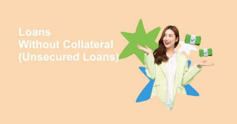 Filipino applying for an unsecured loan online without collateral using a smartphone