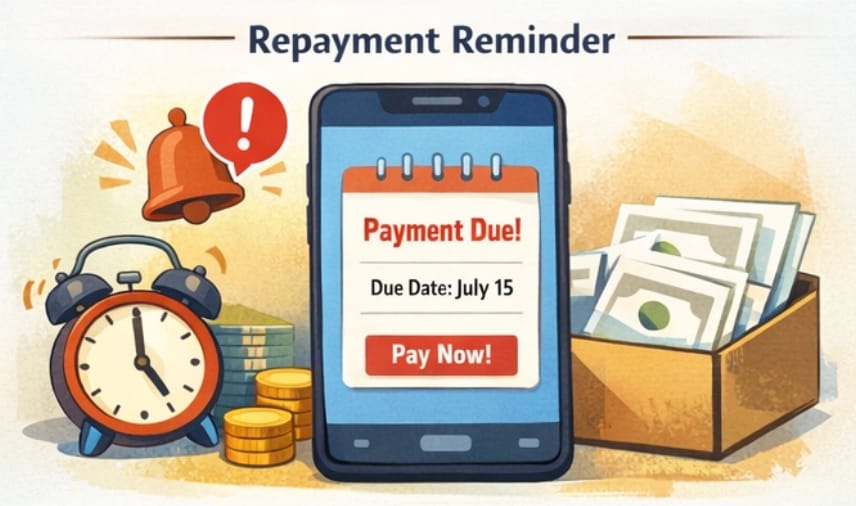 Online loan repayment reminder to avoid late fees in the Philippines